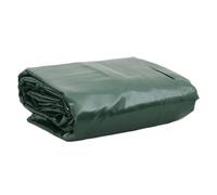 Tarpaulin Green 3 x 5 m 650 g/m² Canvas PVC Coating Tear-Resistant Waterproof UV-Resistant with Eyelets Edge Reinforcement for Garden Camping Car Boat Outdoor Winterproof