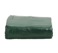 Tarpaulin Green 4 x 5 m 650 g/m² Canvas with PVC Coating Weatherproof Tear-Resistant UV Resistant with Eyelets and Edge Reinforcement for Garden Camping Car Boat and Furniture Protection