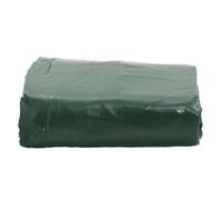 Tarpaulin Green 5 x 7 m 650 g/m² Canvas PVC Coated Weatherproof Tearproof with Eyelets and Edge Reinforcement for Garden Camping Car Boat Furniture Trailer Protection and Rain Cover
