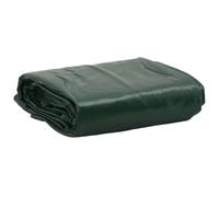 Tarpaulin Green Canvas 1.5 x 2.5 m 650 g/m² with Eyelets Tear-Resistant Weatherproof UV-Resistant for Garden Camping Car Boat Furniture Firewood Protection and Cover