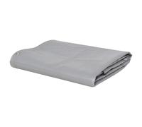 Tarpaulin Grey 4x7m PVC-Coated Canvas Heavy Duty 650g/m² UV & Tear Resistant HD