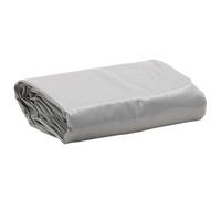 Tarpaulin Ground Sheet Waterproof Camping Tarp Cover Grey 650 g/m² vidaXL