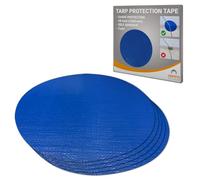 Tarpaulin Protection Tape | Strong and Heavy Duty Tape | Protect and Repair Your tarp with a Patch ø8 (ø200 mm) | Sold in 5-Pack (1210)