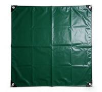 Tarpaulin Sheet 145 x 300 cm Heavy Duty, Mould-Resistant, Easy to Wash - PVC Material, Reinforced Edges Tarpaulin Waterproof Heavy-Duty for Outdoor for Outdoor Camping, Green