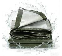 Tarpaulin Sheet Tarpaulin Heavy Duty 150x180cm Army Green | Multipurpose Groundsheet With Reinforced Eyelets Uv Protection Plastic Sheeting For Furniture Pool Wood