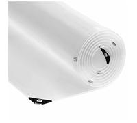 Tarpaulin Transparent PVC 3 x 5 m with Eyelets Waterproof Clear Cover Heavy-Duty