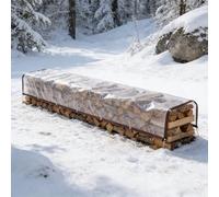 Tarpaulin Waterproof 220 x 290 cm 80 G M², Windproof Tear Resistant, Weatherproof, Frost-Resistant, Uv-Resistant, Waterproof Tarpaulin Cover, Tarp Sheet Cover for Garden, colorless