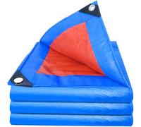 Tarpaulin Waterproof Heavy Duty 295 x 460 cm Waterproof Garden Tarp 160 G ㎡, Frost-Resistant, Easy to Wash for Greenhouse Garden Furniture, Blue