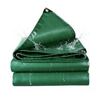 Tarpaulin Waterproof Heavy Duty 3.6 x 8 m Heavy Duty, PVC Material, Waterproof Premium Quality Cover Durable, Resistant, with Eyelets for Car, Pool, Caravan, Garden, Green