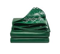 Tarpaulin Waterproof Heavy Duty 360 x 850 cm with Reinforced Loops - Tear-Resistant UV Protection Waterproof Tarps with Rope Cover for Multipurpose Outdoor Use, Green