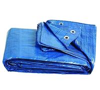 Tarpaulin Waterproof Heavy Duty - Universal Blue/Green tarp Sheet - Premium Quality Cover Tarpaulin Furniture Cover Camping Sheet (4m x 5m)
