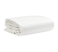 Tarpaulin White 1.5 x 20 m 650 g/m² Canvas with PVC Coating Tear-Resistant Waterproof UV-Resistant for Garden Camping Car Boat Trailer Furniture Protective Tarpaulin Weatherproof
