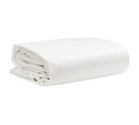 vidaXL Tarpaulin Cover Ground Sheet Waterproof Camping Tarp White 650 g/m²