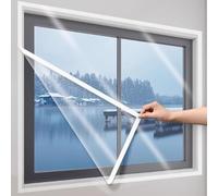 Tarpaulin Window Insulation Film for Winter Windshield Cold Protection and Windproof Warmth in Bedroom