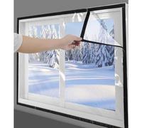 Tarpaulin Window Insulation Film for Winter Windshield Cold Protection and Windproof Warmth in Bedroom