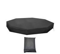 TARPAULINE Sand Box Cover - Protection, Tarpauline Octagon Waterproof | 210D Oxford, Heavy Duty Sand Protection, Sand Cover for Garden Foldable with A So