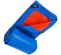 Tarpaulins 130 x 310 cm Large Tarpaulin Waterproof 160 G ㎡, UV Resistant Easy Foldable Easy to Wash for Furniture Ground Covers, Blue