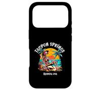 Tarpon Springs Florida Funny Skeleton in the Hot Sun Design Case for iPhone 17 Pro