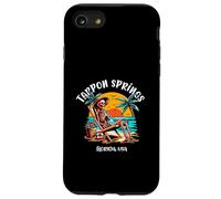 Tarpon Springs Florida Funny Skeleton in the Hot Sun Design Case for iPhone SE (2020) / 7/8