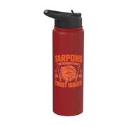 Tarpons The Reason I Have Trust Issues Tarpon Stainless Steel Insulated Water Bottle