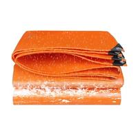 Tarps,Heavy Duty 20 Mil Waterproof Tarp - Extra Thick UV Resistant, Rip & Tear Proof with Reinforced Grommets - Multipurpose Ground Cover for Camping, Roof, Pool, Patio (4x7m/13.1x23.0ft)