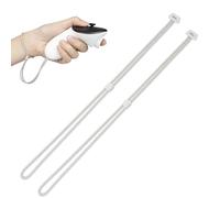 Tarqite 1Pair Upgraded Replacement Wrist Straps for Oculus Quest3, And for Meta Quest3S, Adjustable Controller Hand Lanyards Easy DIY Installation (White)
