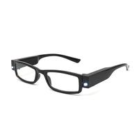 Tarqite Magnifying Reading Glass, 3.0X LED Glasses with Lights, Magnifier Eyeglasses, Rechargeable Lighted Glass for Reading, Close Work, Craft, Repair