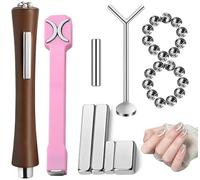Tarqite Strong Magnetic Cat Eye Magnet Set For Nails - Triple-Function Slim Waist Nail Design Tool For Cat Eye Nail Polish & Magnetic Nail Art