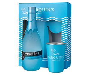 Tarquin's Cornish Dry Gin and Metal Cup Gift Set, 70 cl