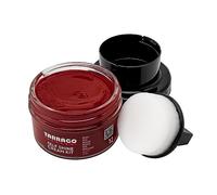 Tarrago Self Shine Cream Kit 50ml | Self Shining Wax Cream | Suitable for Leather and Synthetic Leather | Brilliant Finish Dye for Dyeing Shoes and Accessories | Shoe Care | Red color