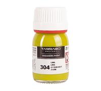 Tarrago Shoe Paint Lime 304, 25 ml Bottle, with Brush and Sponge, for Smooth Leather, Synthetic Leather or Canvas