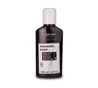 Tarrago Sneakers Paint 125 ml: Paint for leather sneakers, synthetic leather and canvas, Dark Brown (06), 125ml