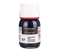 Tarrago | Sneakers Paint 25 ml con Brush and Sponge | Base Colours | Paint for Leather, Synthetic Leather and Canvas Sneakers and Sports Shoes (Navy Blue17)