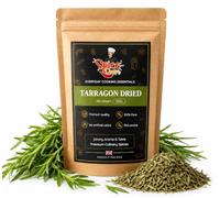 Tarragon Dried Leaves 1kg | Crushed Culinary Herb | Indian Seasoning Herb | No Artificial Colours | Distinctive Flavour | Excellent for Poultry, Fish, Vegetables, Creamy Sauces, Dressings & Recipes