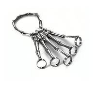 Tarragona 1 Piece Skeleton Hand Bone Versatile Five-Finger Ring Bracelet Adjustable Chain Fashion