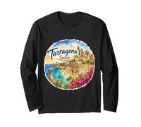 Tarragona Spain Europe Cruise Port Destination Long Sleeve T-Shirt