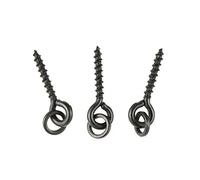 TARSHYRY 100Pcs Threaded Boilie Bait Screws for Carp Hair Rigs Hooks Carp Fishing Terminal Tackle