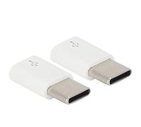 TARSHYRY 2 Pack Micro to USB C Adapter for Charging and Data Transfer, Plug and Play with Universal Compatibility for Fast Sync and Power Supply