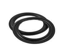 TARSHYRY 2pcs 8inch Loudspeaker Speaker Surround Repair Rubber Edge, Good Replacement for, HiVi Speakers, Nice Audio Effect with Low Pitch Sound, Made of Quality Rubber
