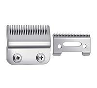 TARSHYRY 2pcs Hair Clipper Cutter Head Replacement Professional Stainless Steel Durable For Electric Hair Trimmer Shaver Barbershop Home Use Gold Silver Black (Silver)
