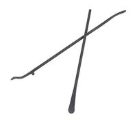 TARSHYRY 2PCS Heavy Duty Tire Mounting and Demounting Bar, Steel Tire Tool for Tubeless, Off Road, Truck, Bus, and Tractor Wheel Service