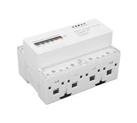 TARSHYRY 3 Phase 4 Wire DIN Rail Energy Meter, 400V Wattmeter for Power Consumption Monitoring, 5 100A Electricity Meter for Industrial Use