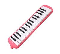TARSHYRY 32 Keys Melodica Wind Instrument Portable for Musical Education Beginners Play for All Ages Blue/Pink/Black (Pink)