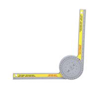 TARSHYRY 360° Rotatable Angle Finder, 2 Scales, Portable Carpenter Tool for Accurate Measurements