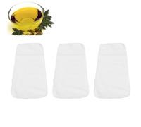 TARSHYRY 3pcs Cotton Flannel for Castor Oil Pack, Organic Cotton Castor Oil Pack, Made of Unbleached Organic Cotton Flannel Reusable Castor Oil Pads for Heat Compress