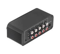 TARSHYRY 4 Channel Mixer, Sound Mixer Input and Output with Separate Volume Controls Mini Stereo for Headphones