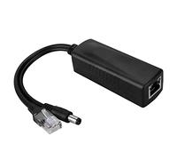 TARSHYRY 48V to 12V PoE Adapter Cable, Power Over Ethernet Splitter with 12V Output for AP, Router, and IP Camera Isolated DC Converter for Network Devices