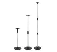 TARSHYRY Adjustable Boat Cover Support Pole 3 Step 22.5In To 54In Marine Cover Stand System Aluminum Abs For Yachts Fishing Sail Boats