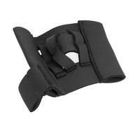 TARSHYRY Adjustable Finger Glove for Hand Strength Training Polyester Web Exercise Tool for Baseball, Softball, Tennis Ball Control Practice (Black)