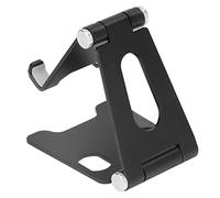 TARSHYRY Adjustable Metal Phone Holder, 360 Degree Rotating Stand for Desktop, Portable Foldable Tablet Support for Daily Use